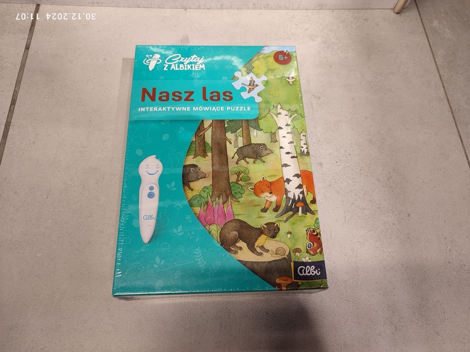 Nowe puzzle interaktywne Albik Nasz las