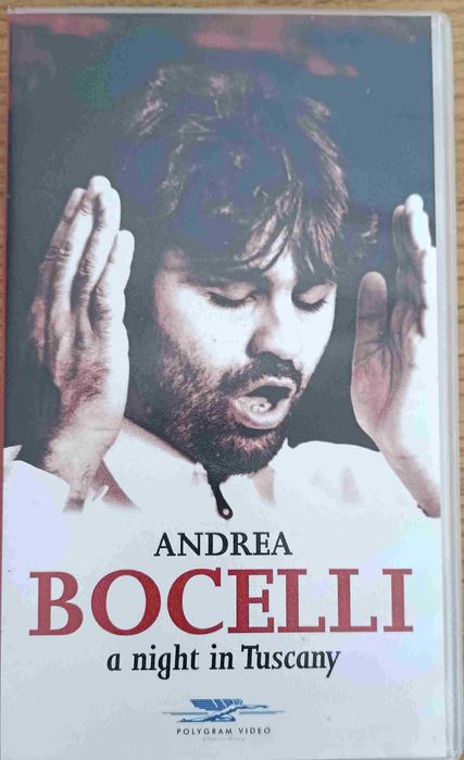 VHS - Andreas Bocelli - a night in Tuscany