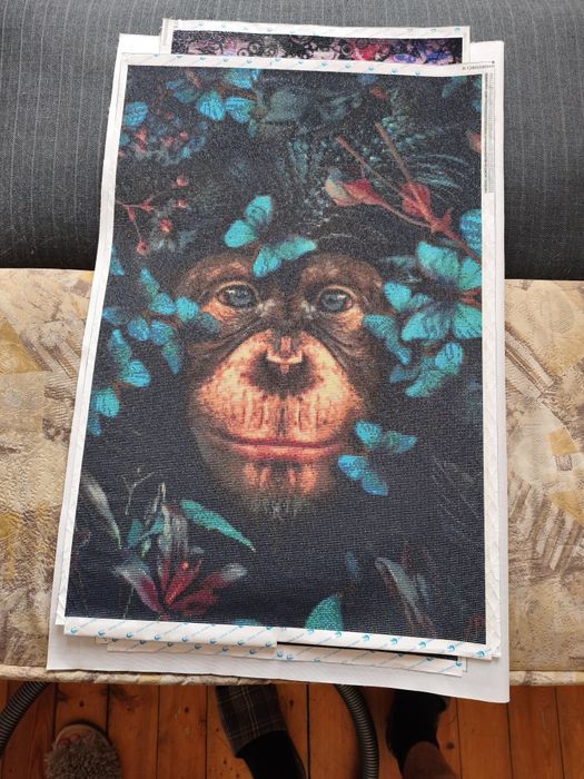 Продам готовые картины алмазная мозаика  без подрамника