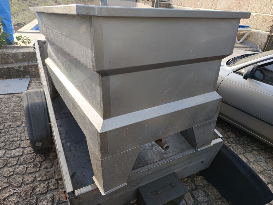 Lagar inox 750 litros