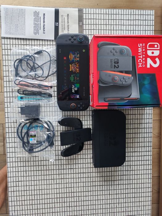 Konsola switch 2 gwarancja 20 miesięcy