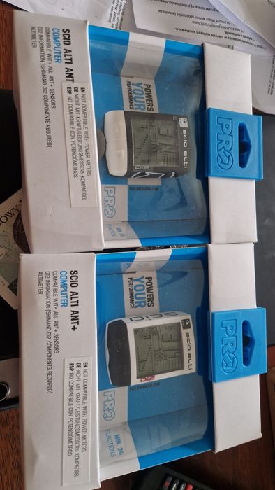 Nowy licznik Pro Alti Scio altimeter Di2 Shimano