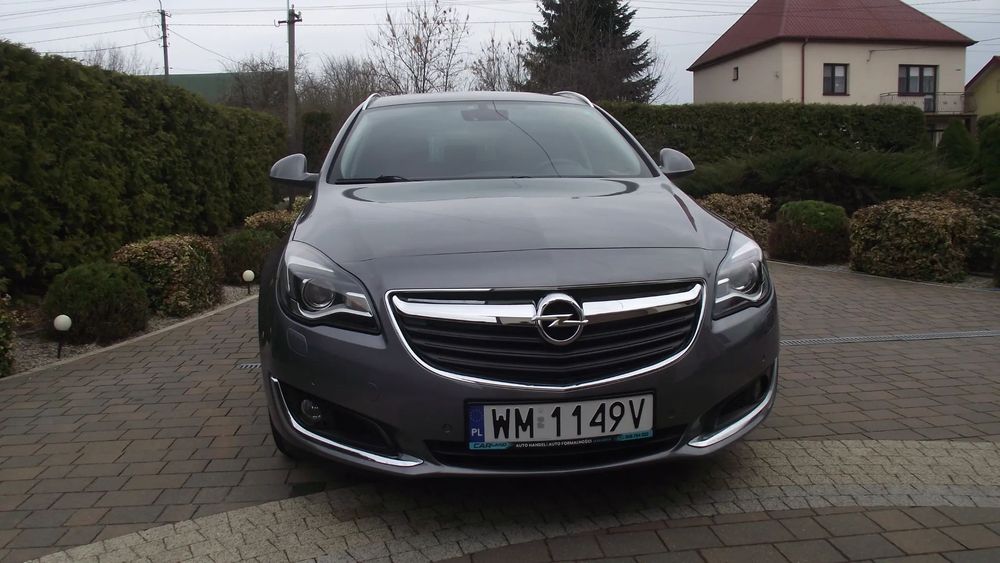 Opel Insignia zadbana, grzane siedzenia,pakiet chrom, klima, alu,