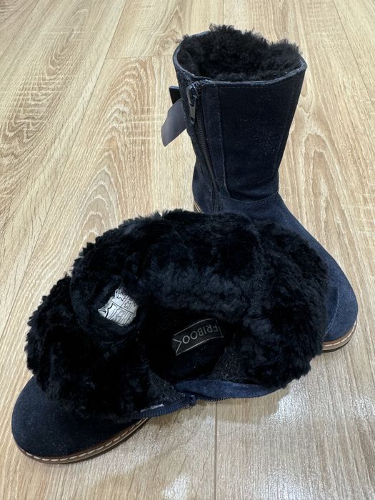 Сапожки шкіряні нові, ботінки, зима