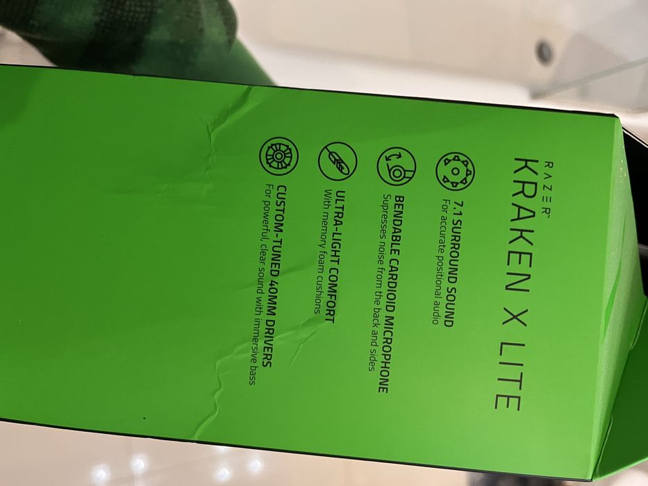 Słuchawki kraken x lite razer