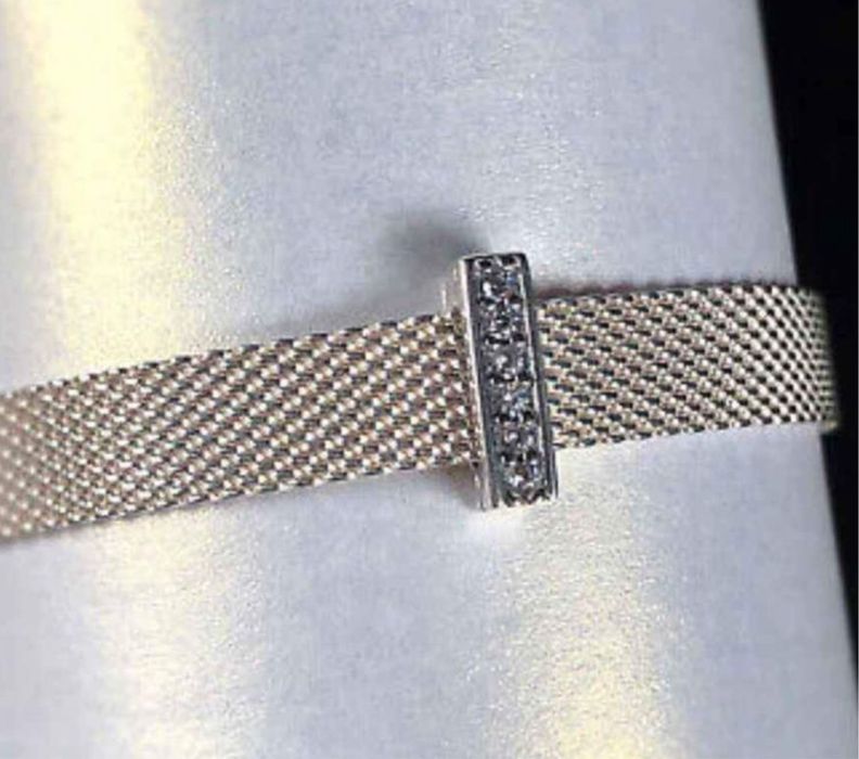 Pandora - Clip Brilhantes Prata