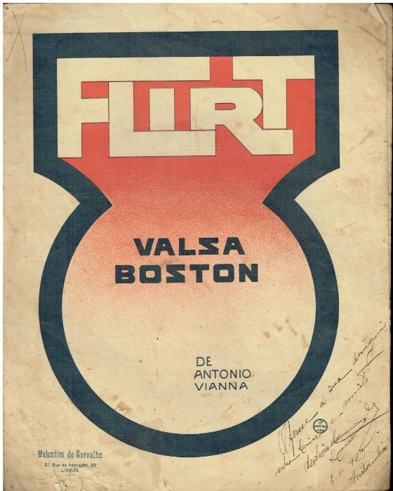 8016 - Partitura Flirt Valsa Boston