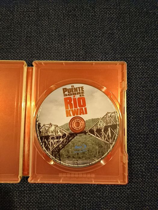 Steelbook Blu ray do filme "A Ponte do Rio Kwai" (portes grátis)