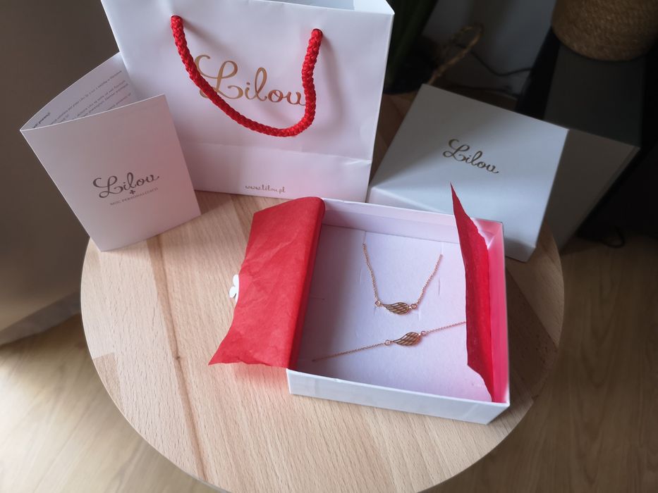 Nowy komplet biżuterii damskiej