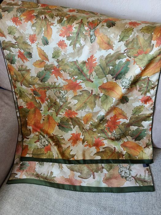 Шарф палантин шовк натуральний ,silk twill ,Hubegger, Італія