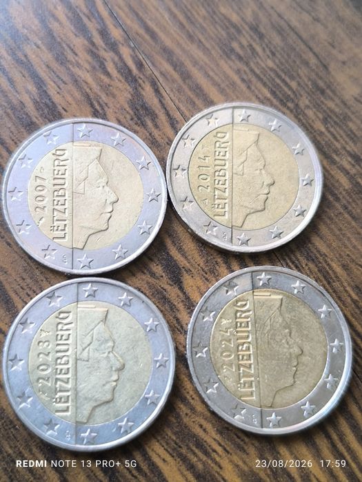 Moedas de 2 euros