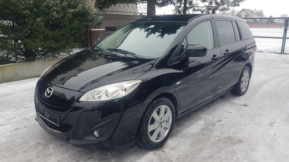 Mazda 5 1.6 Diesel 115 KM, 7-OSÓB, podgrzewane fotele, bezwypadkowy!