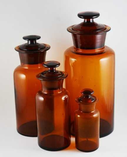 Frascos de Farmácia Antigos