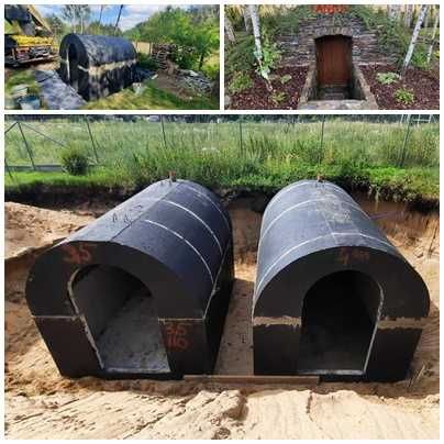 Piwnica betonowa Producent! schron ziemianka szambo Reszel Piecki Pisz