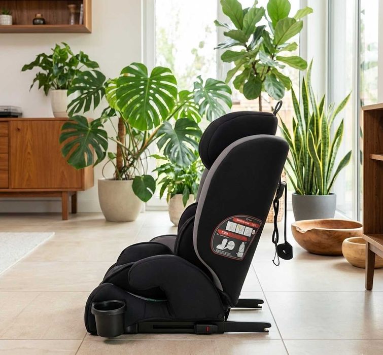Fotelik Samochodowy 9-36 kg 76-150 cm ISOFIX Regulowany Dla Dziecka