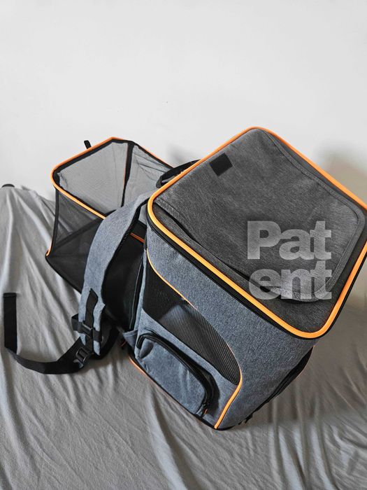 Plecak dla kota psa transporter duży rozkładany pojemny do zwierząt