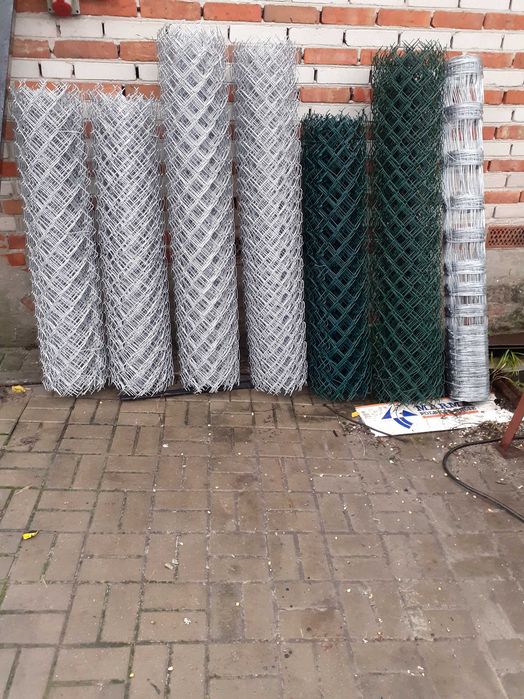 Siatka leśna ocynk 1,50m wysokość i  inne