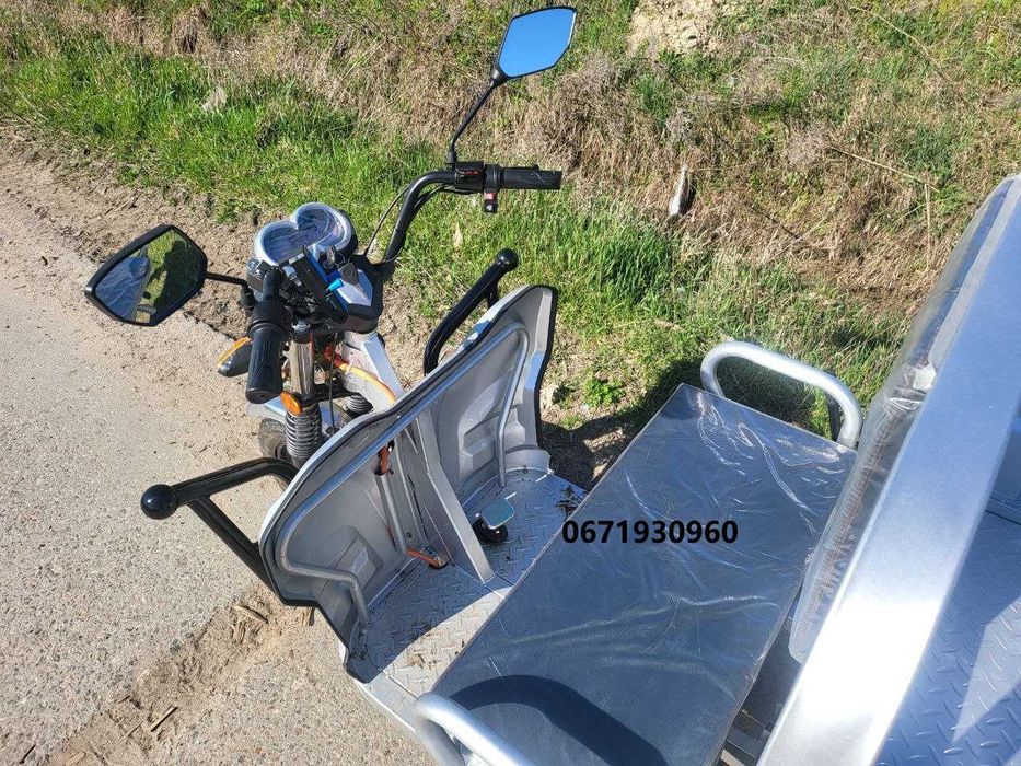 Електро скутер трицикл Дозер Dozer Model3 запас ходу 65км 1800W Кредит