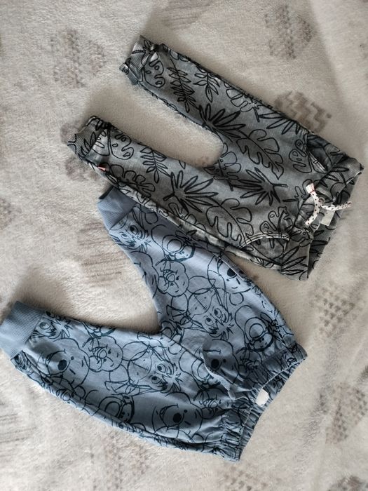 2 pary spodenek unisex