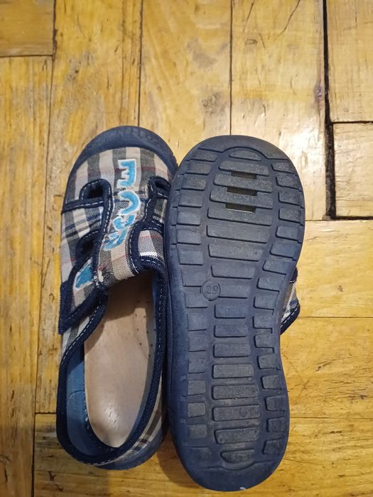 Тапочки дитячі (текстильні босоніжки) Race, р. 29