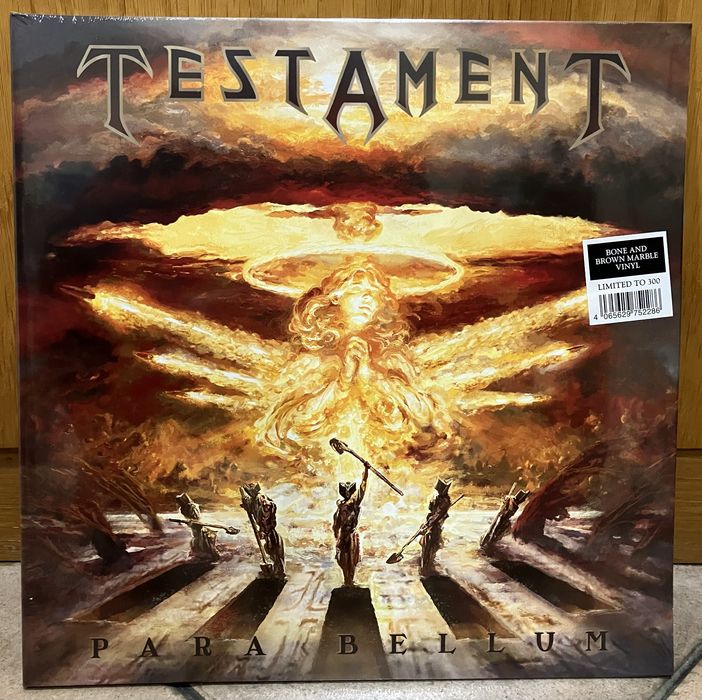 Testament - Para Bellum LP Bone and Brown Marble Vinyl - ltd. to 300