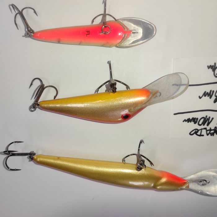 Zestaw woblerków były w pyskach drapieżników- pakiet nr. 12