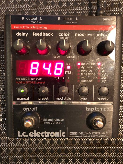 ギター Tc electronic/Nova delay Tc electronic NOVA DELAY Nowe Miasto Lubawskie • OLX.pl