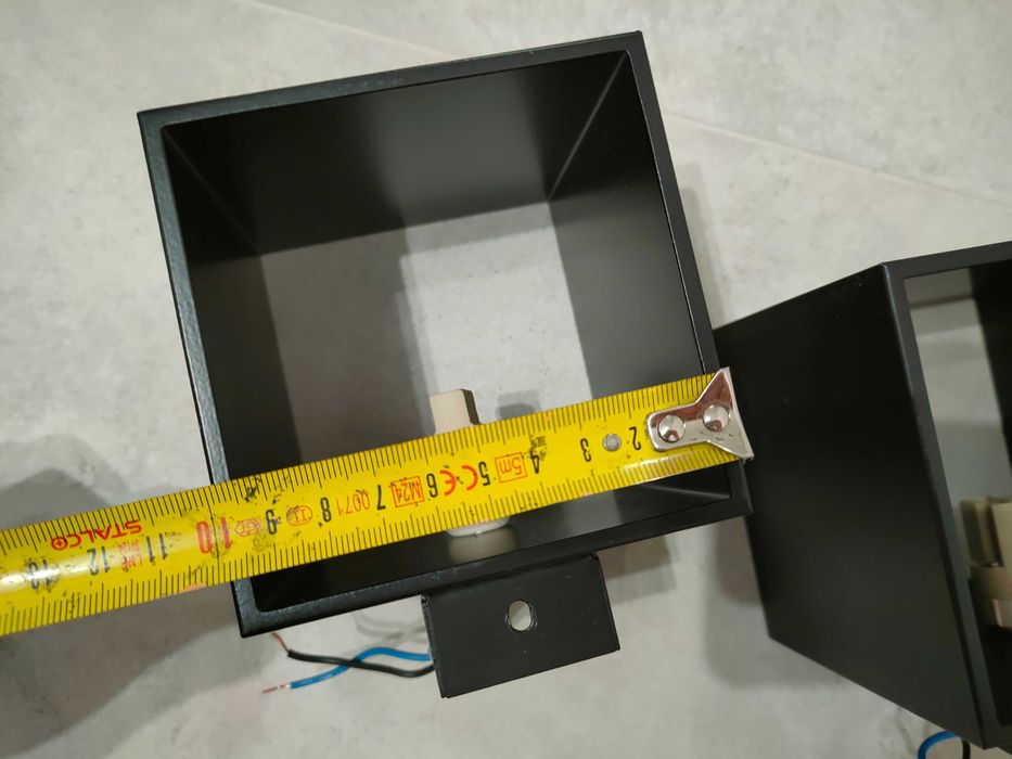 Lampa ścienna QUAD SL.0057 czarna Sollux Lighting