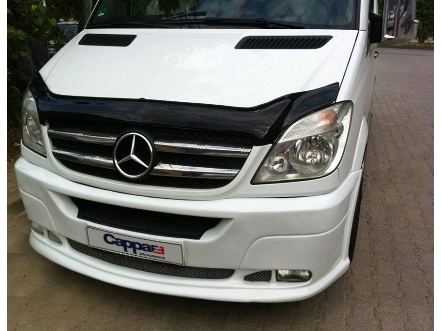 Mercedes Sprinter W906 2006-2013 Дефлектор капота (мухобойка) EuroCap