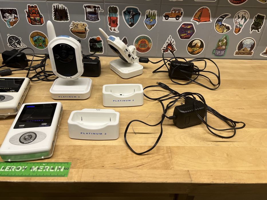 2x Luvion Platinum 2 Baby Monitor – Conjuntos para peças/reparação