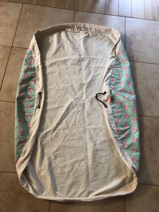 Mata plażowa piknikowa Play&Go różowe pelikany