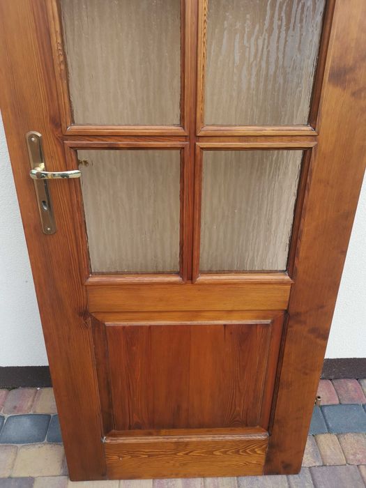 Drzwi wewnętrzne dębowe