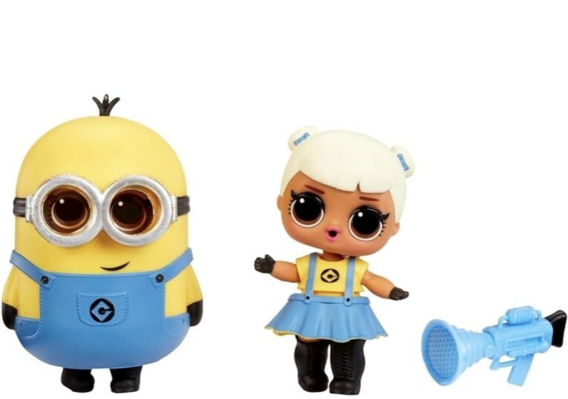 Lol surprise minions міньйон squish sand magic сквіш light Gala q.t.