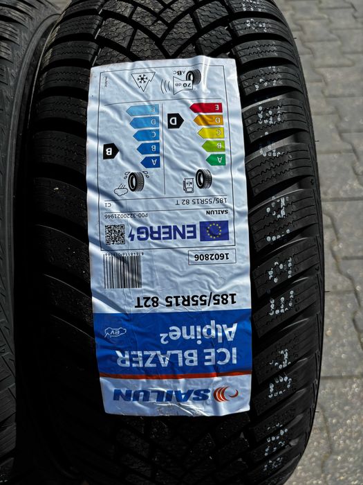 Okazja opony zimowe 185/55R15 82T SAILUN Ice Blazer Alpine2 NOWY MODEL 2026 EV