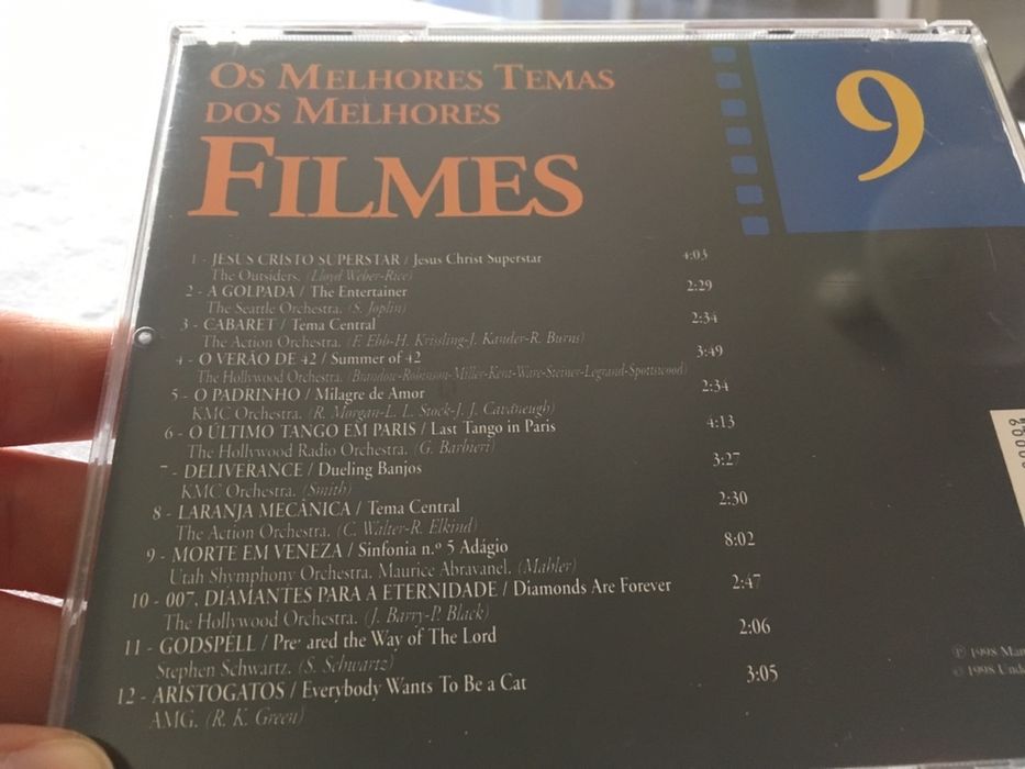 Vendo colecção "Os melhores temas dos melhores filmes"