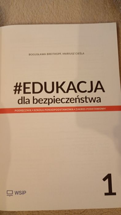 Podręcznik Edukacja dla bezpieczeństwa