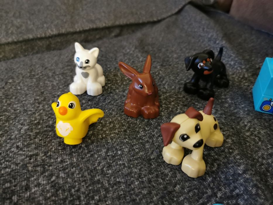 Komplet klocków lego duplo - 3 zestawy plus płyta konstrukcyjna