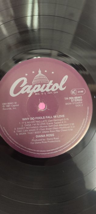 Winyl Diana Ross-Fall in love