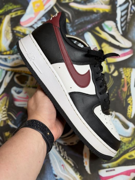 Кросівки чоловічі Nike Air Force 1 07 Black/White FZ4615-001 Розмір 43 (27.5 см по устільці)