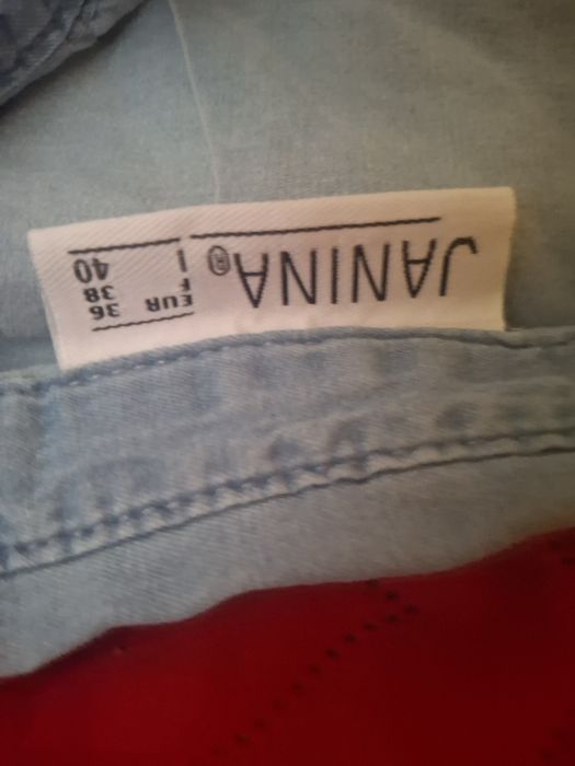 Sukienka jeansowa krótki rękaw rozmiar S