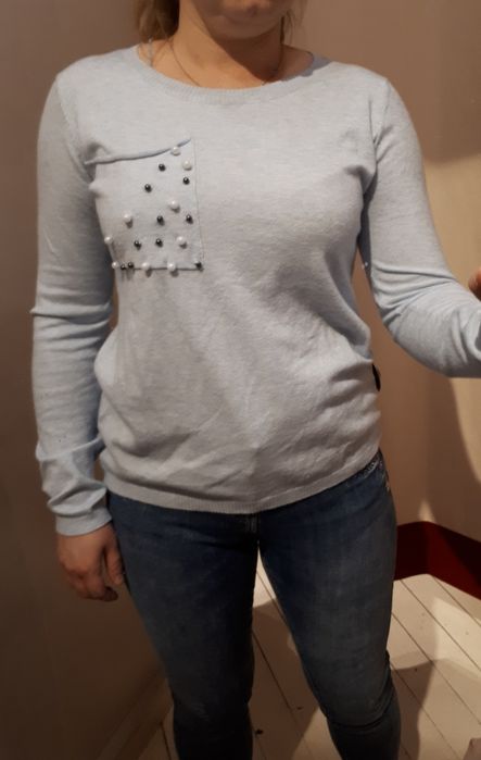 Błekitny sweter House M