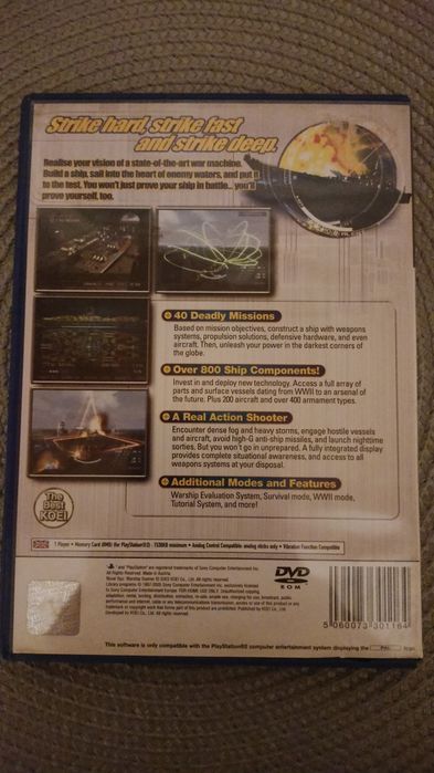 Naval Ops Warships Gunner PS2