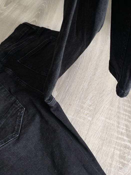 Czarne jeansy Next Skinny Fit W30 L33