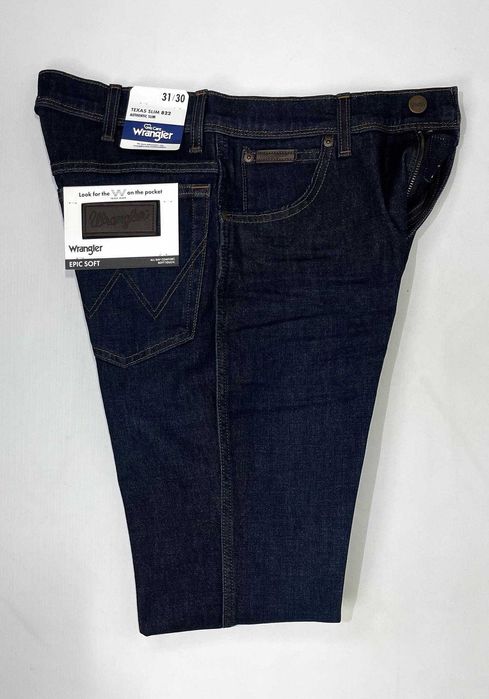 Spodnie męskie jeansy Wrangler Texas Slim 822 Lucky Star W40 L32