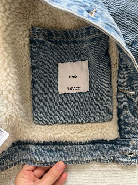 Куртка джинсова тепла чоловіча MANGO