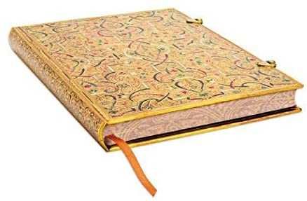 Caderno Gold Inlay, Pautado, NOVO