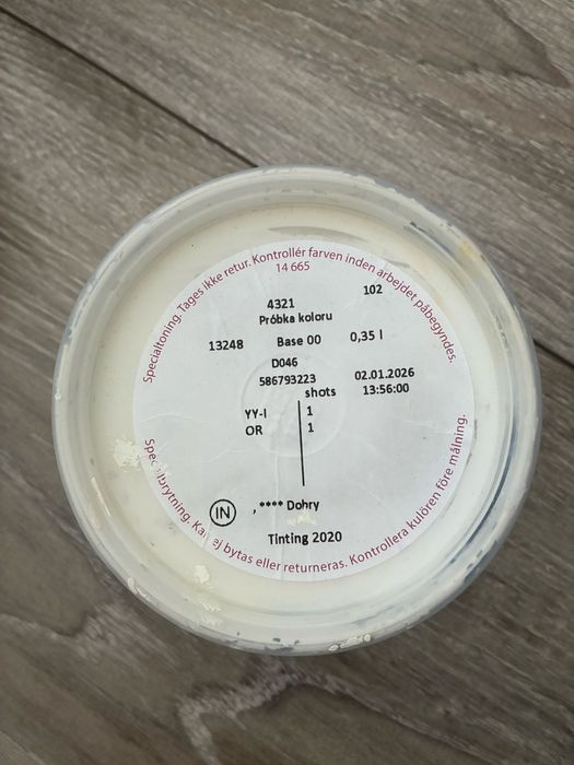 Flugger próbka farby 4321 beż