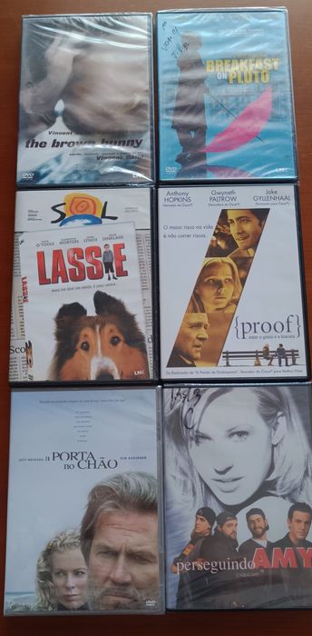 DVD's originais alguns ainda plastificados