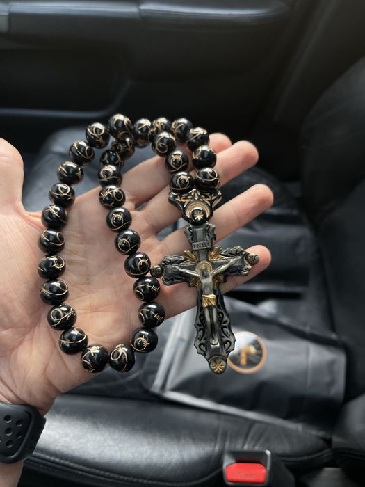 ІДЕАЛЬНИЙ ПОДАРУНОК Четки,чотки хрест ,ручна робота