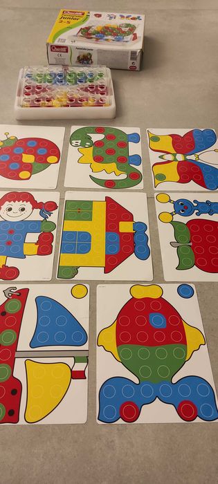 zabawka układanie Quercetti fanta color junior 2-5 lat